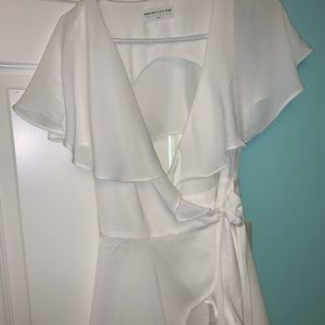 American threads white romper